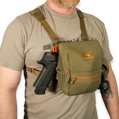 Guardian Chest Plate pistol mount side view
