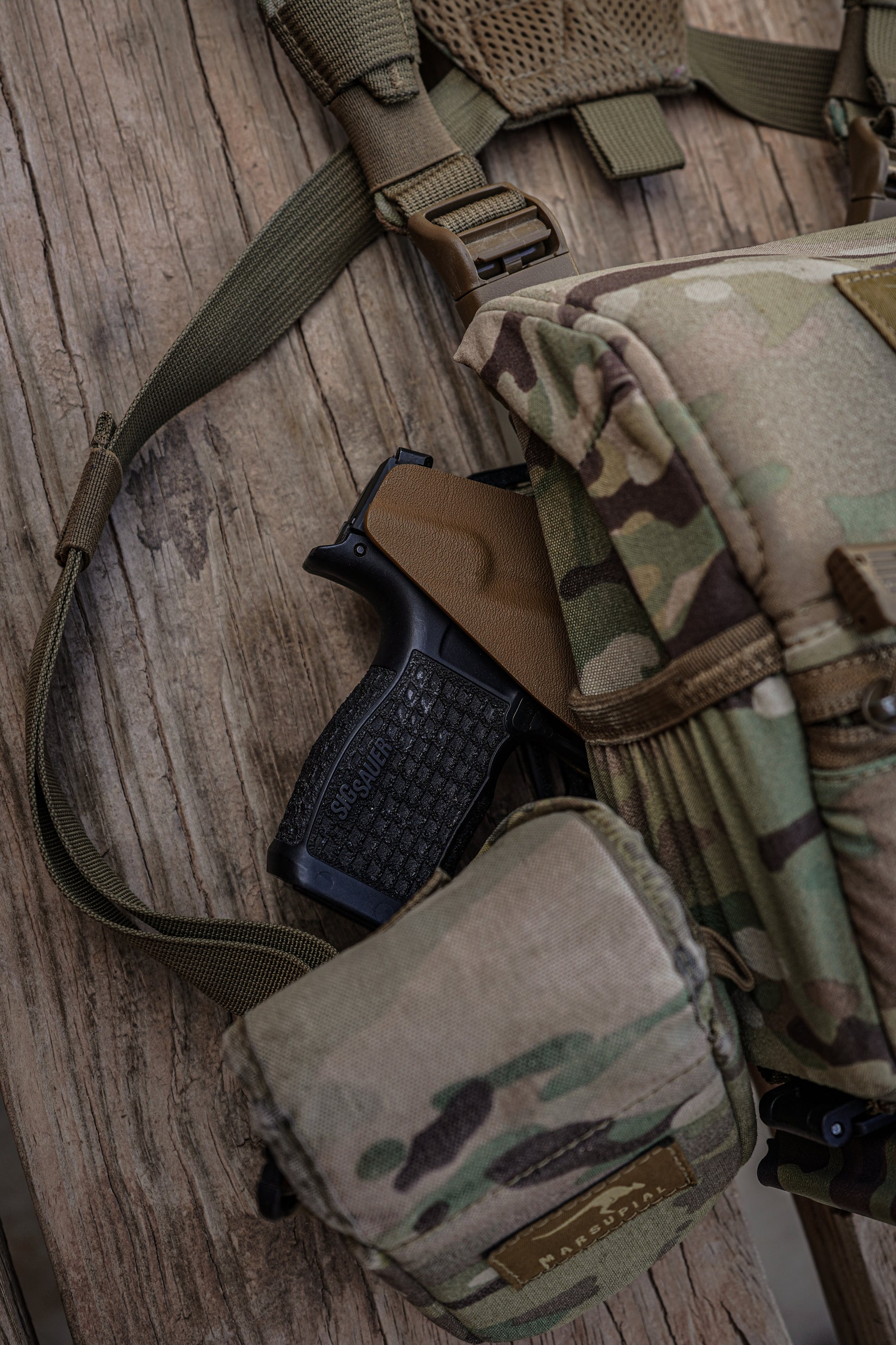 Guardian Chest Plate in use while hunting